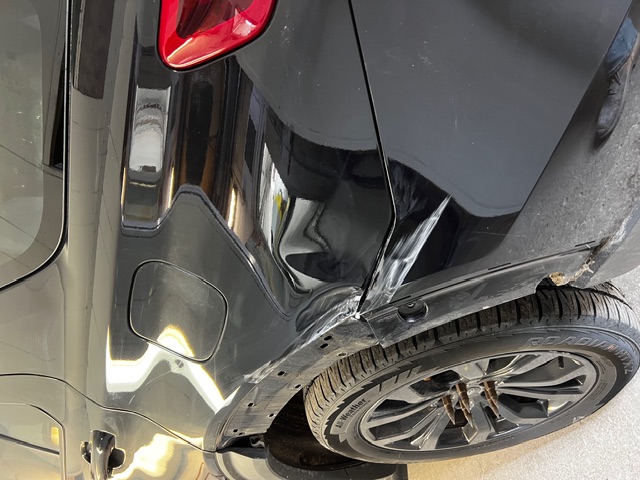 Auto A before repair